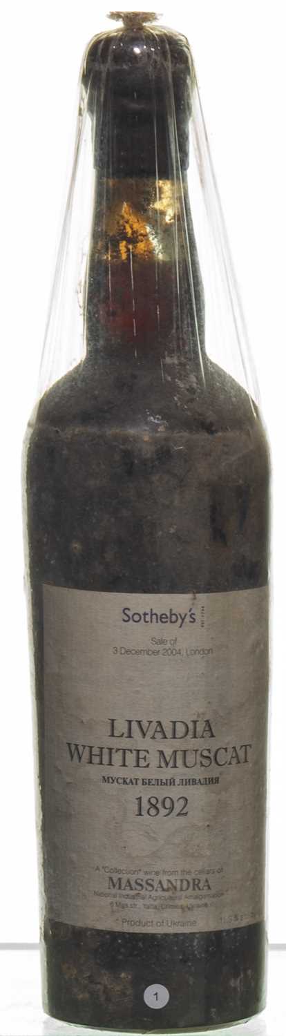 Lot 5 - Massandra Livadia White Muscat 1892