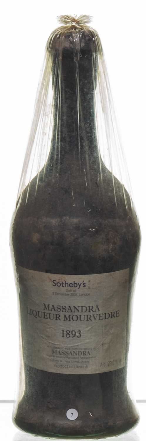 Lot 6 - Liqueur Mourvèdre 1893