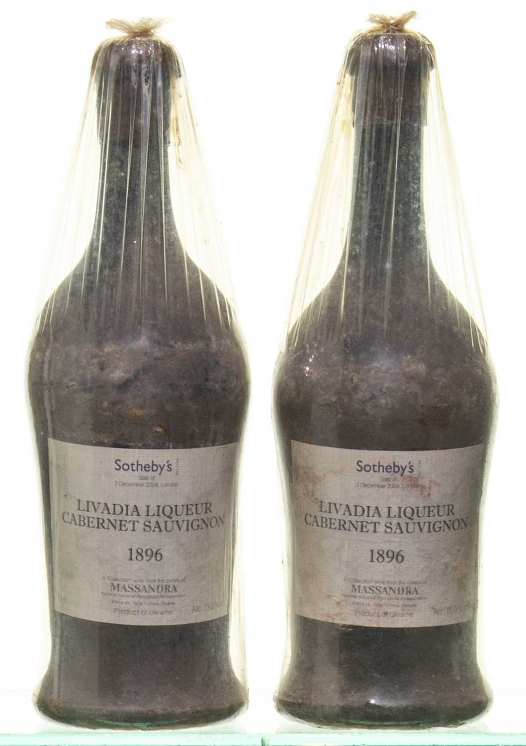 Lot 9 - Livadia Liqueur Cabernet Sauvignon 1896