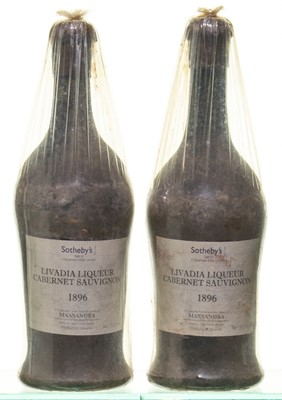 Lot 9 - Livadia Liqueur Cabernet Sauvignon 1896
