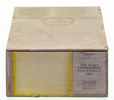Lot 17 - Tsar’s Church Wine 1902