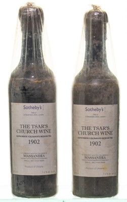 Lot 17 - Tsar’s Church Wine 1902
