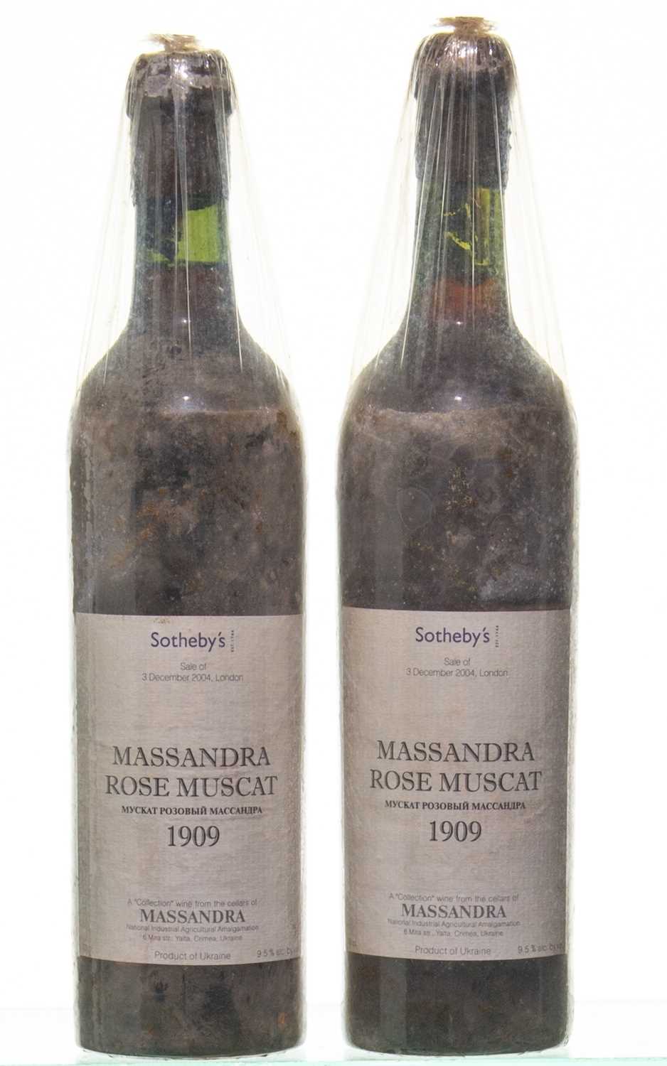 Lot 26 - Massandra Rose Muscat 1909
