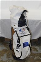 Lot 3795 - Miller golf bag - 1995 European Ryder Cup Team,...