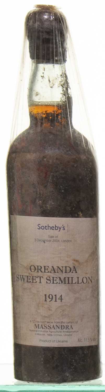 Lot 32 - Oreanda Sweet Semillon 1914