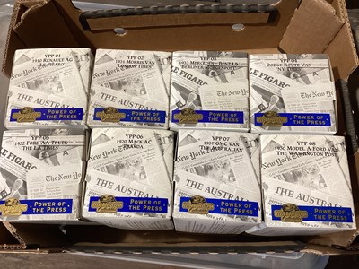 Lot 1988 - Matchbox Collectibles diecast Power of the Press Vehicles, YPP01 to YPP08, boxed (8)