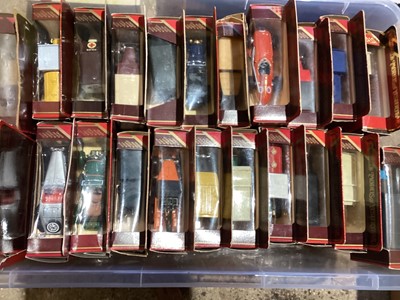 Lot 1996 - Matchbox Models of Yesteryear diecast Cars & Commercial Vehicles, in maroon & straw boxes (3 boxes)