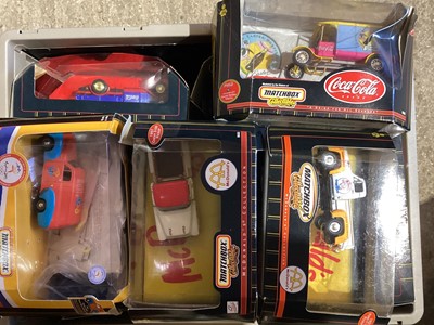 Lot 1997 - Matchbox Collectibles diecast Coca Cola, Mc Donalds & other Commercial Vehicles, mixed lot, window boxes (18)