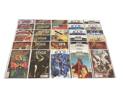 Lot 2889 - One box of modern comics to include DC (Superman, Action Comics) Vertigo (Brother Lono) and others. Mostly bagged and boarded in very good condition. Approximately 150 comics.