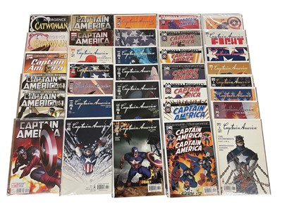 Lot 2891 - One box of modern comics to include Marvel (Captain America, Carnage), Dark Horse ( Conan The Barbarian) Black Mask (Amancay Nahuelpan Clandestino Forbidden Planet signed 183/220) Marvel Legacy...
