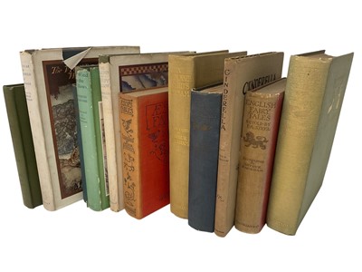 Lot 1342 - Arthur Rackham - good collection of illustrated books including A Midsummer Nights Dream, March 1914 new impression; The Romance of King Arthur, 1917; Cinderella 1919 (with dust jacket); English...