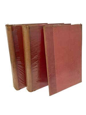 Lot 1345 - W. H. St Hope John - Windsor Castle, an Architectural History, pub. Country Life 1913, Folio - 2 vol.. Red cloth. Illustrated from photographs and coloured prints and a supplementary portfolio o...