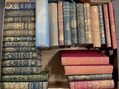 Lot 1349 - Good collection of decorative cloth bindings, illustrated by Hugh Thomson and others