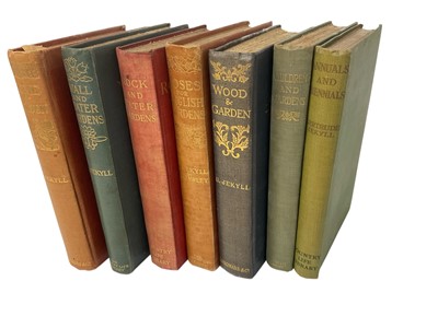 Lot 1352 - Gertrude Jekyll publications - 7 titles, in cloth bindings
