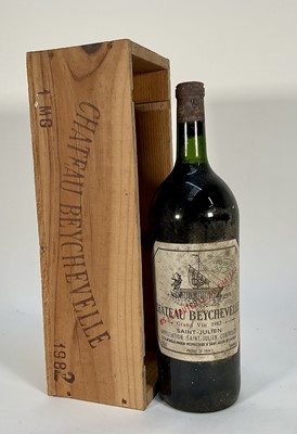 Lot 61 - One magnum 1982 Château Beychevelle Saint Julien Medoc Bordeaux
