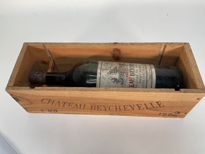 Lot 61 - One magnum 1982 Château Beychevelle Saint Julien Medoc Bordeaux