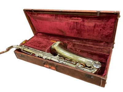 Lot 2731 - Vintage Martin Commitee II tenor saxophone, cased
