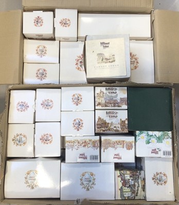 Lot 5157 - Two boxes containing Lilyput lanes in original boxes