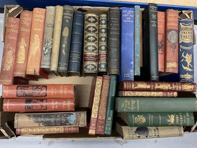 Lot 1357 - Decorative bindings. (2 boxes)