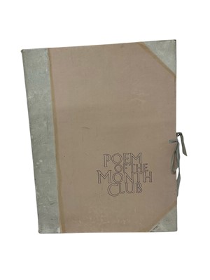 Lot 1361 - Poem of the Month club
