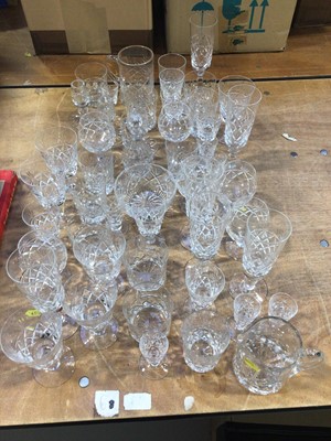 Lot 5032 - Group of cut glass