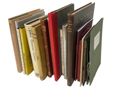 Lot 1360 - Collection of poetry, mainly first editions