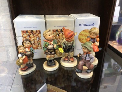 Lot 5177 - Group of goebel Hummel figures