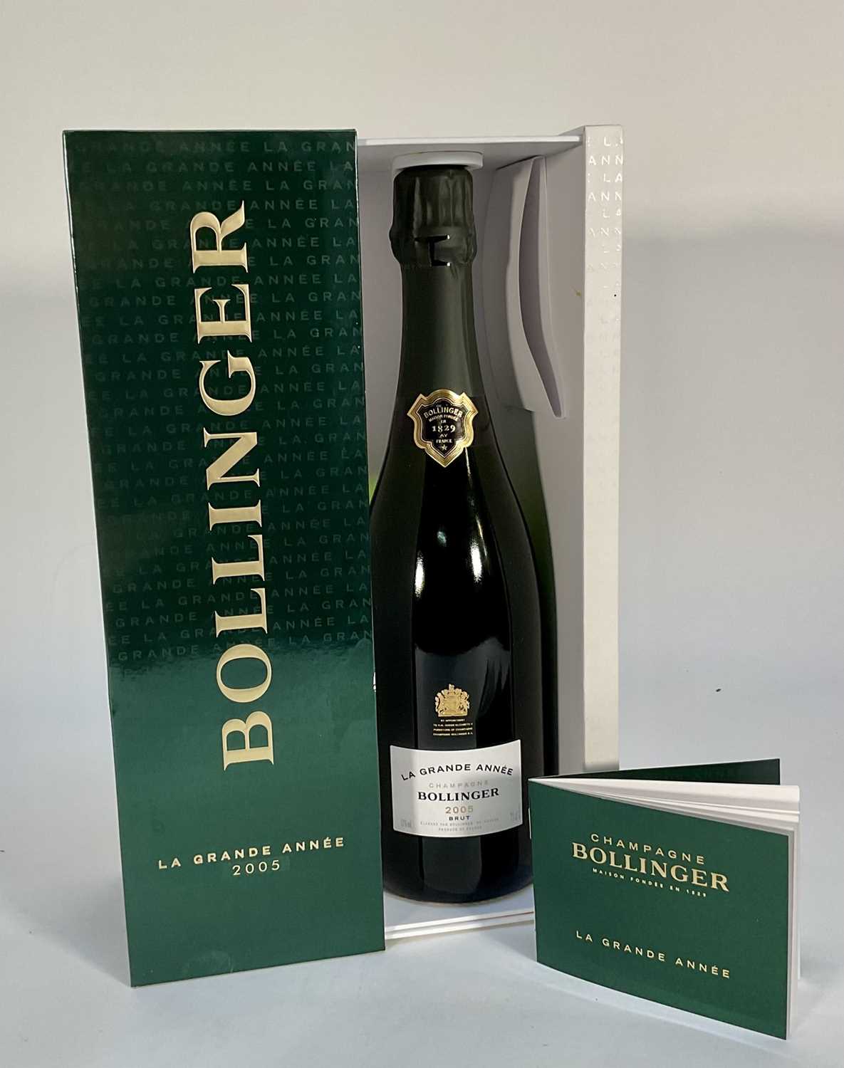Lot 1 - One bottle, Bollinger La Grande Annee 2005 Brut, boxed