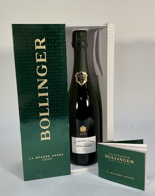 Lot 1 - One bottle, Bollinger La Grande Annee 2005 Brut, boxed