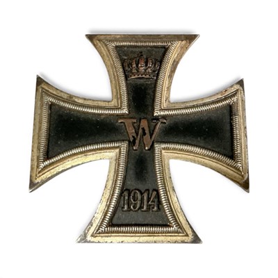 Lot 723 - First World War Imperial German Iron Cross (First Class).