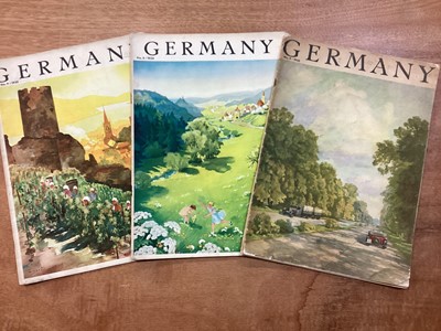 Lot 1135 - 1935-1938, 26 Germany Allemagne Magazines plus Polska Magazine 1938