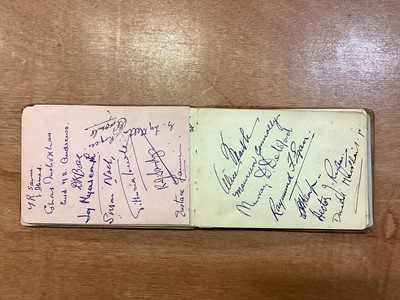 Lot 1137 - 1930s-1940s - 29 tennis autographs in signed autograph book, including Wimbledon winner Little Mo and Dorothy Round Little