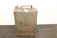 Lot 3831 - SCarsce 1930s Power petrol fuel can