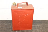 Lot 3833 - SCarsce Shell Aviation Spirit fuel can