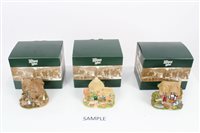 Lot 2203 - Collection of boxed Lilliput Lane Cottages -...