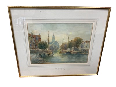 Lot 5298 - John Hamilton Glass (act. 1890-1925) watercolour - Utrecht