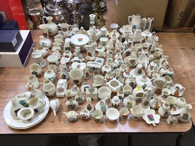 Lot 5078 - Quantity of crested ware to include Florentine and others