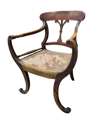 Lot 5312 - Three 19th century Continental side chairs