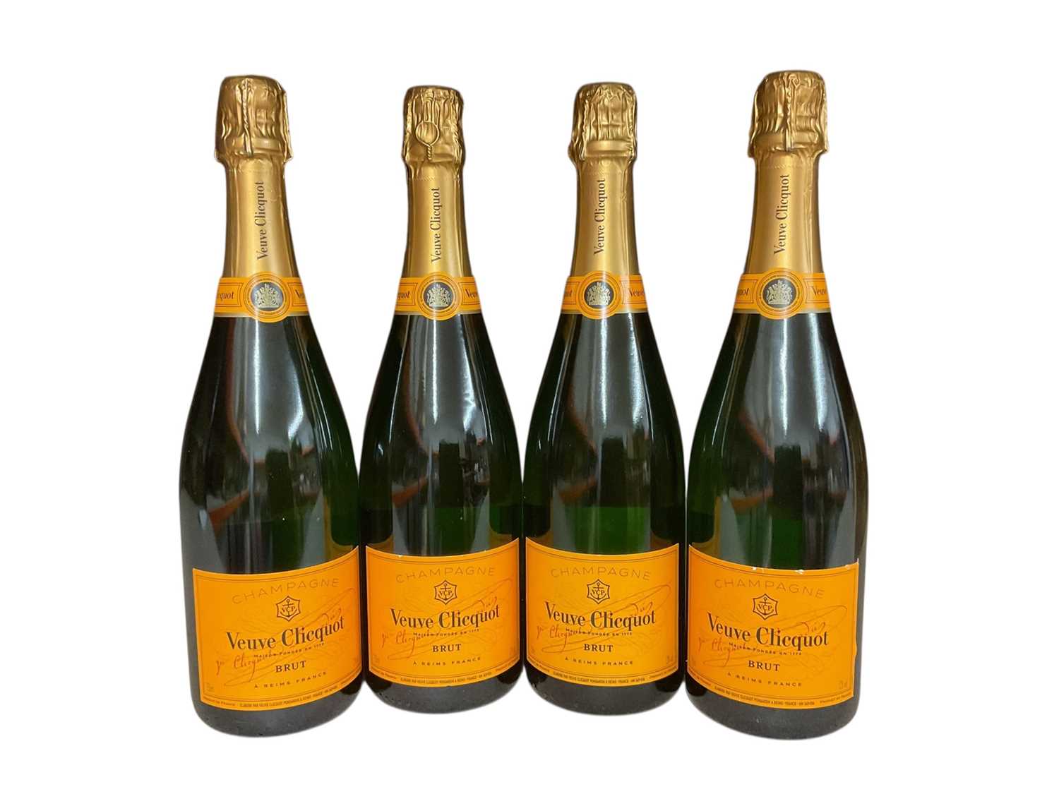 Lot 51 - Champagne, four bottles, Veuve Clicquot Brut (4)