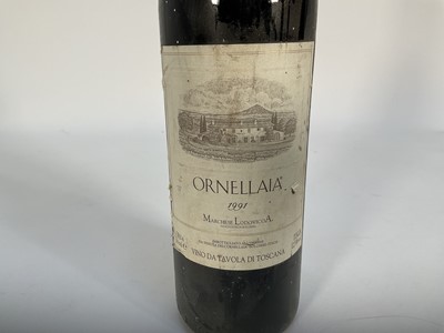 Lot 58 - One bottle, Ornellaia 1991 Marchese LodovicoA, Tuscany Italy