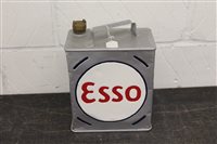 Lot 3839 - 1930s Esso petrol / fuel can - in restored...