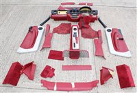 Lot 3845 - Ferrari 360 Modena interior parts - including...