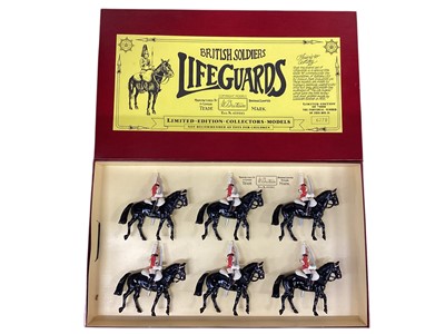 Lot 2061 - Britains diecast Limited Edition 6378/7000 Life Guards of the Household Cavalry and Coldstream Guards, boxed (2)