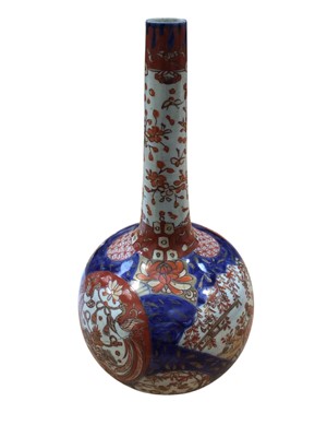 Lot 5036 - Imari vase measuring approximately 33cm tall