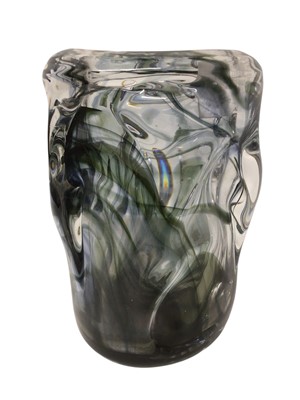 Lot 2317 - Whitefriars streaky knobbly vase, 21cm high