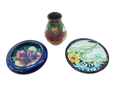 Lot 2329 - Three Moorcroft pieces