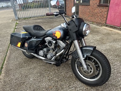 Lot 212 - 1986 Harley - Davidson FLTC 1340cc Motorcycle, reg. no. C716 LBW