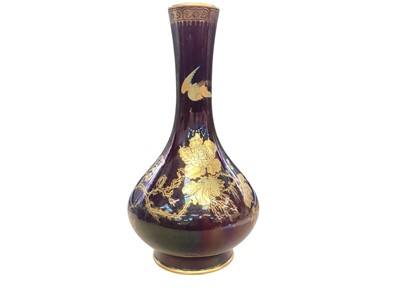 Lot 2335 - Victorian wedgwood lustre vase.
