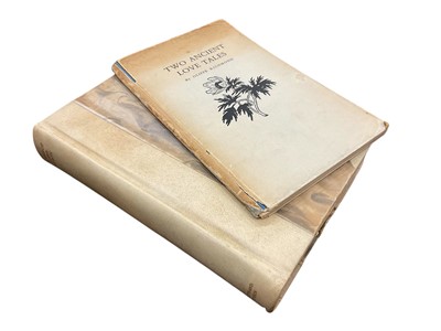 Lot 1384 - Oliffe Richmond - Two ancient love tales, illustrated by with inset letter and related book - Poems of Lord Byron. (2)