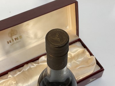 Lot 13 - One bottle, Hine Grande Champagne Cognac 1955, 70cl., 45%, in presentation box